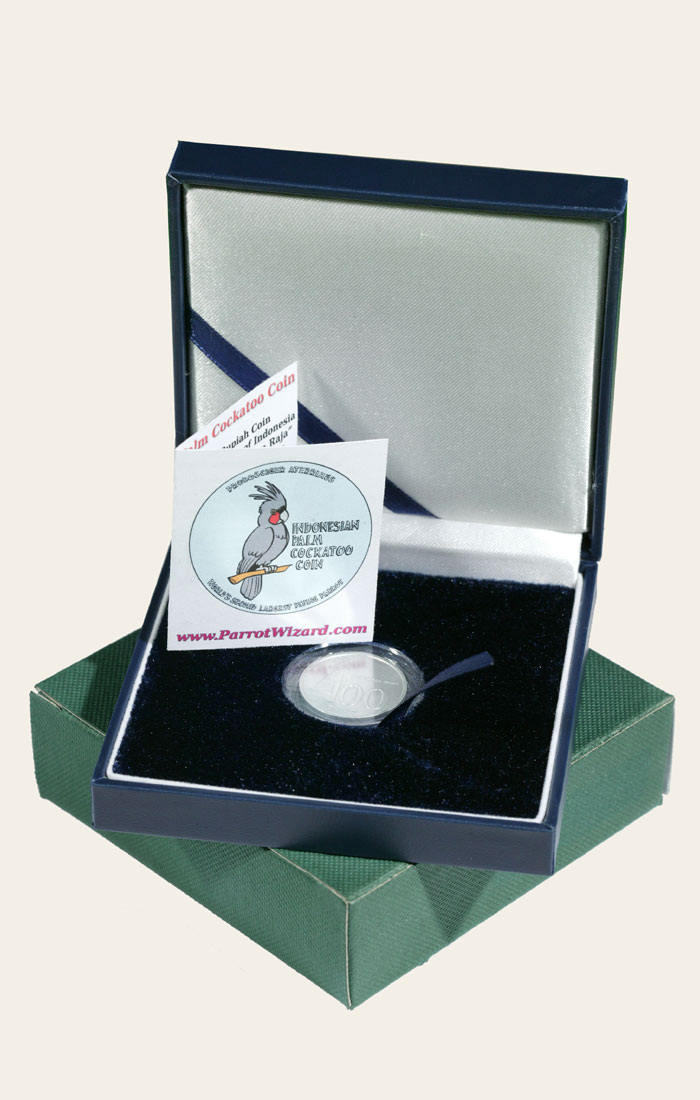 Palm Cockatoo Coin Gift Set