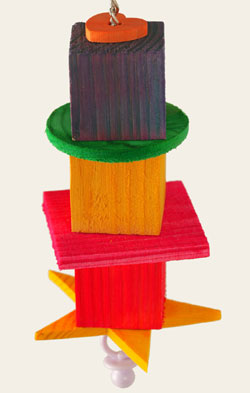 Shapy Shorty Parrot Toy