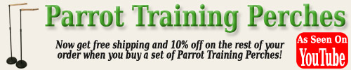 Parrot Training Perches