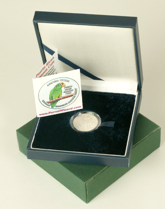 Puerto Rican Amazon Coin Box