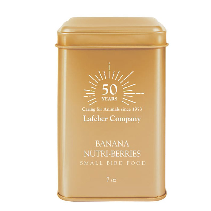 Limited Edition Banana Small Parrot Nutri Berries