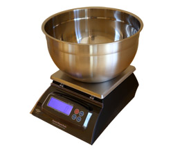 Stainless Steel Bowl Scale for Weighing Parrots and Small Animals