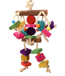 Candy Man Medium Parrot Toy