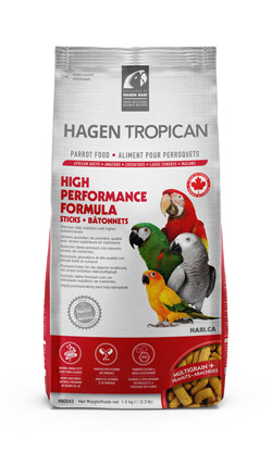 Tropican parrot clearance food