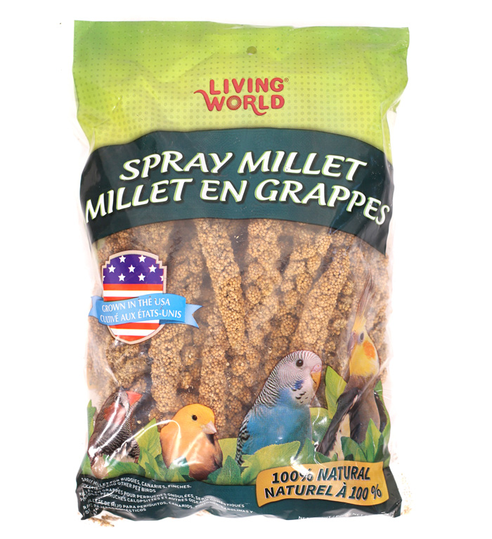 Premium Millet Spray for Cockatiels and Budgies in 7oz Package