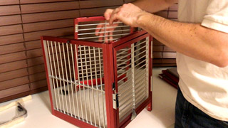 Quick and Easy Assembly of Aluminum Travel Cage