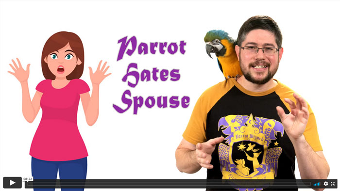 Parrot Hates Spouse or Family Members!