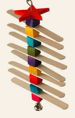 Popsicle Cluster Parrot Toy