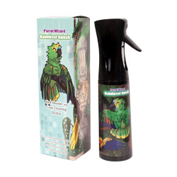 Rainforest Splash Bird Shower Spray Mist Bottle and Box