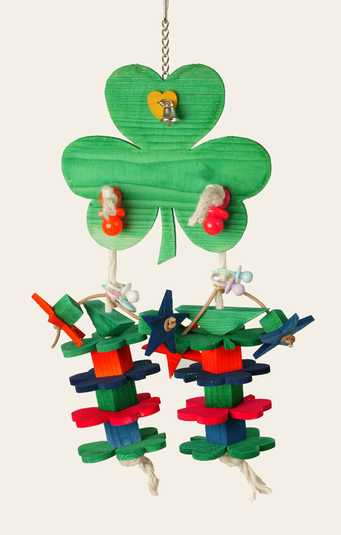 St Patricks Day Parrot Toy