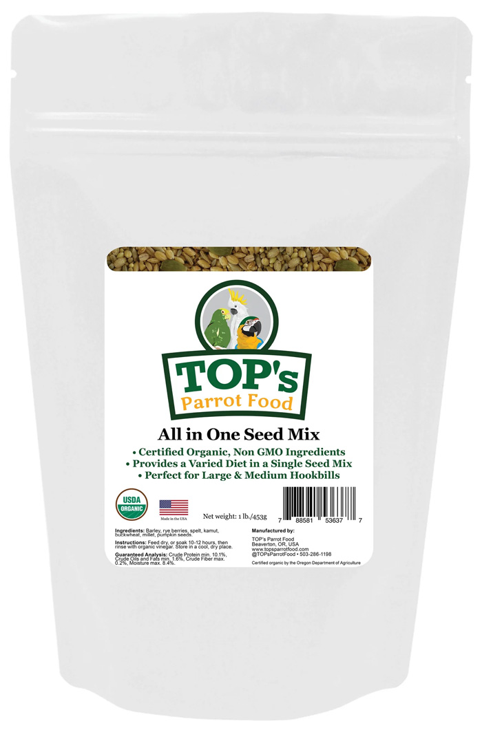 Tops Organic All in One Seed Mix