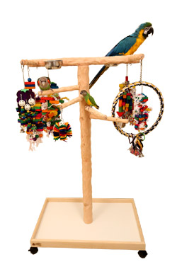 Parrot Wizard Deluxe Large NU Perch Parrot Climbing Tree