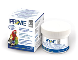 Prime Vitamin Nutritional Supplement for Parrots and Parakeets