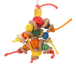 Wicker Chews Medium Parrot Toy